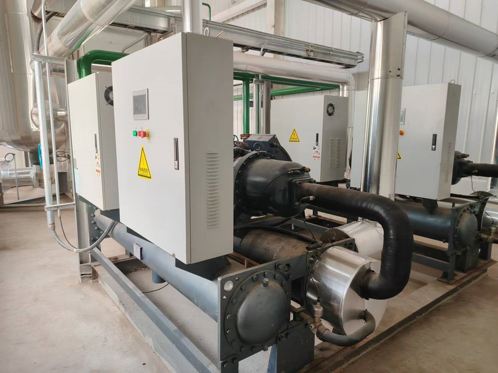 Sewage treatment sunton chillers