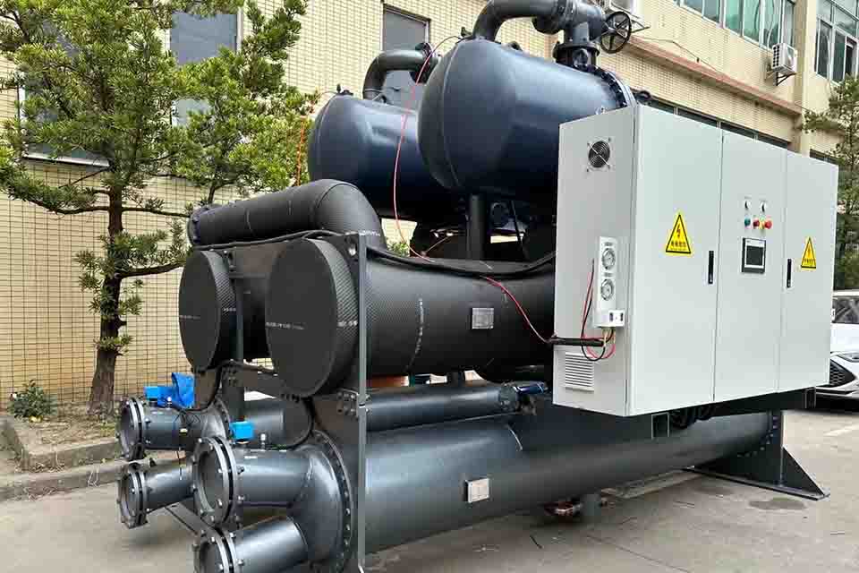 pendingin industri sekrup berpendingin air
